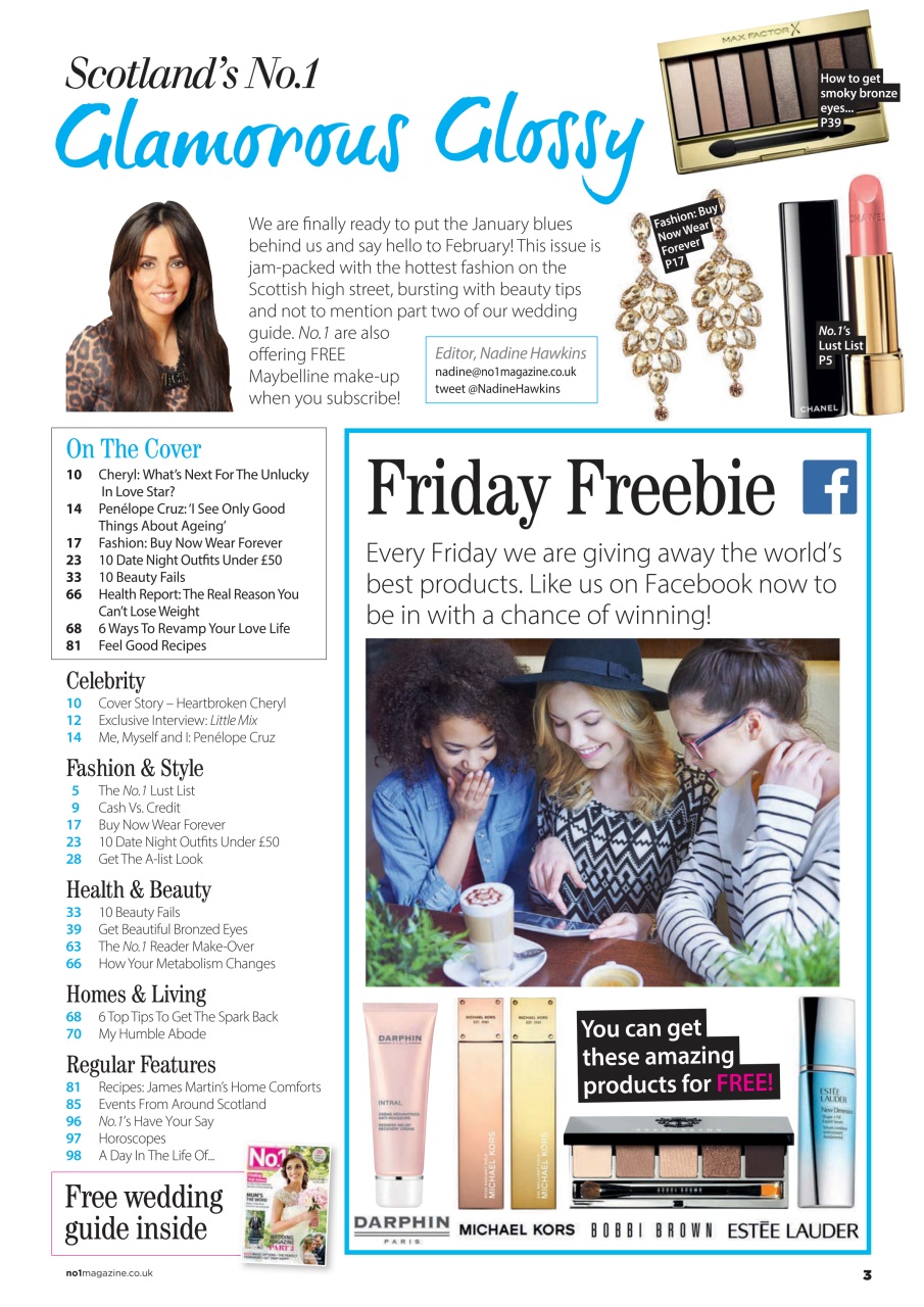 Number 1 Magazine Preview Pages