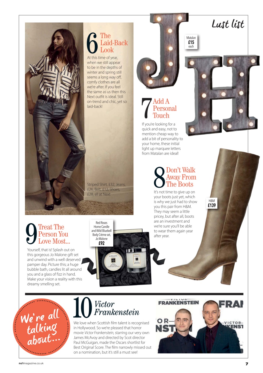 Number 1 Magazine Preview Pages