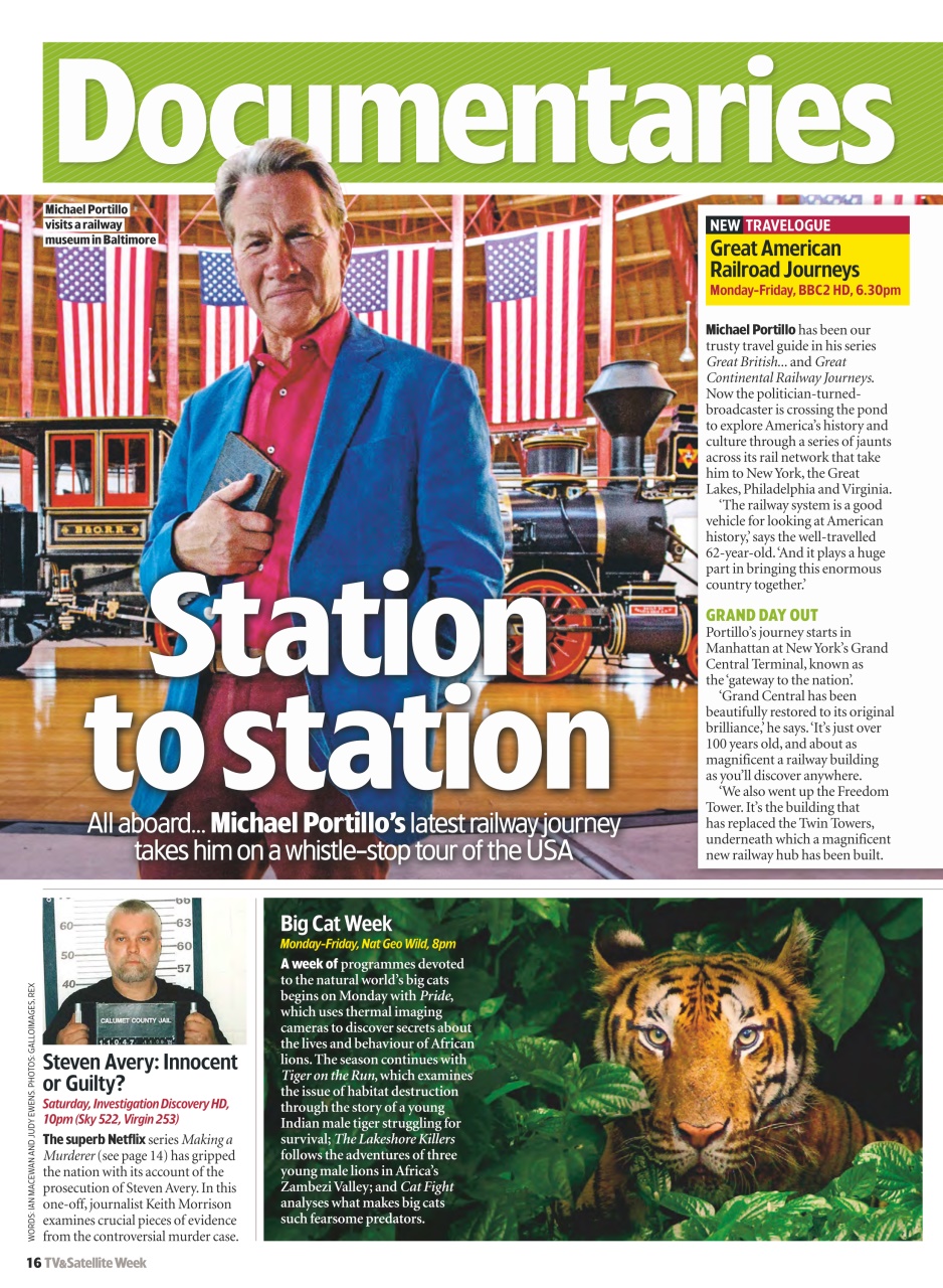 TV & Satellite Week Preview Pages