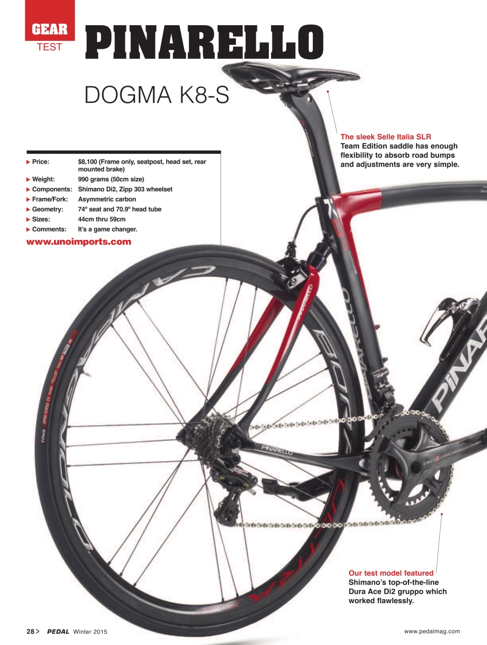 Pedal Magazine Preview Pages