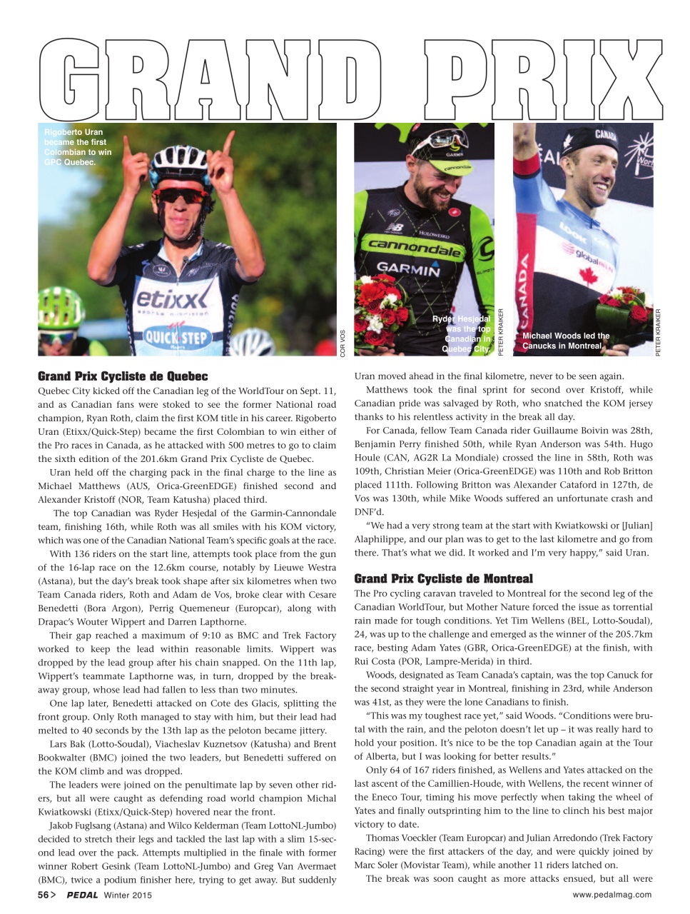 Pedal Magazine Preview Pages