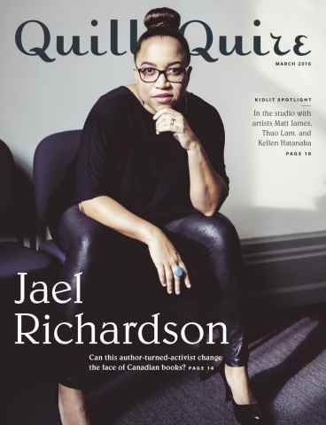 Quill & Quire issue March 2016