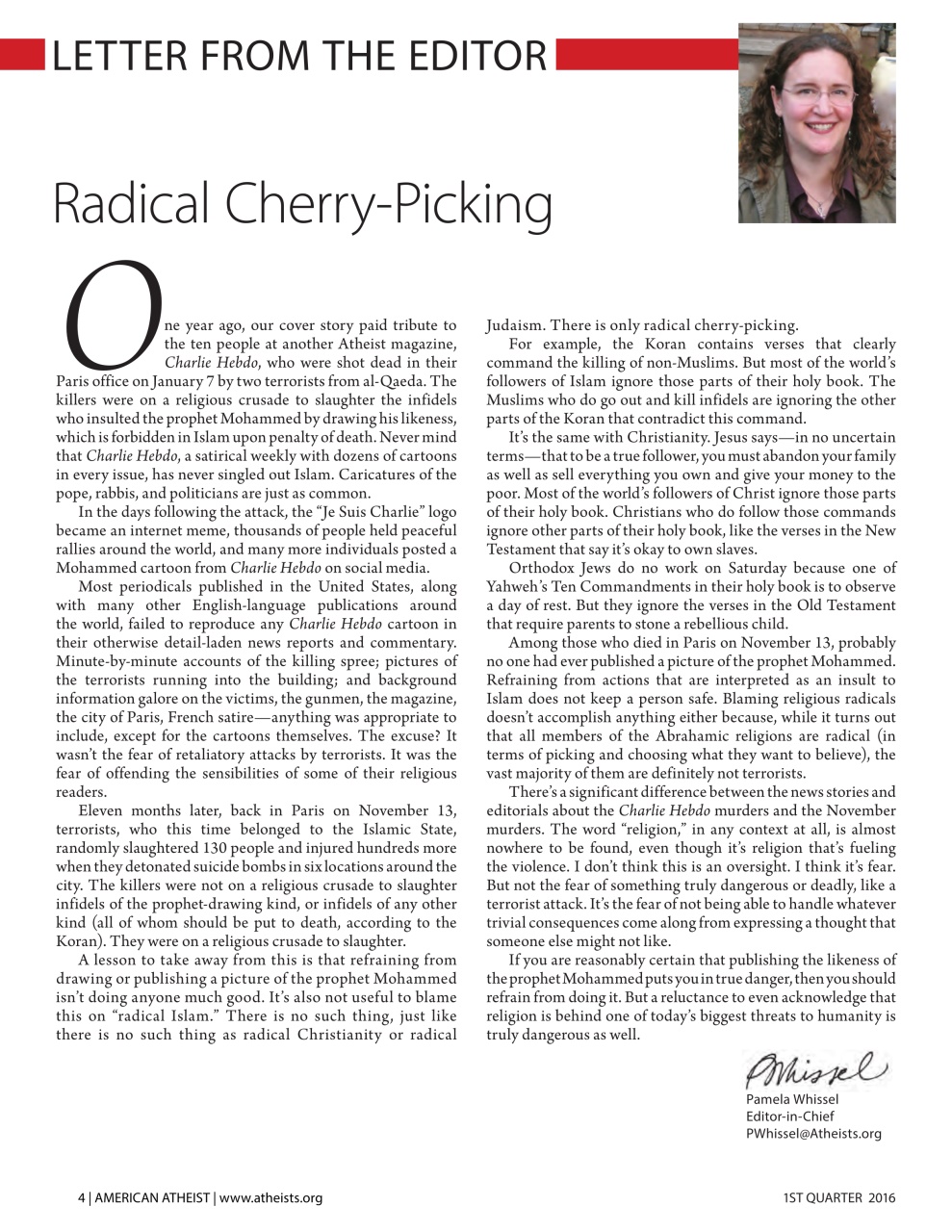 American Atheist Preview Pages