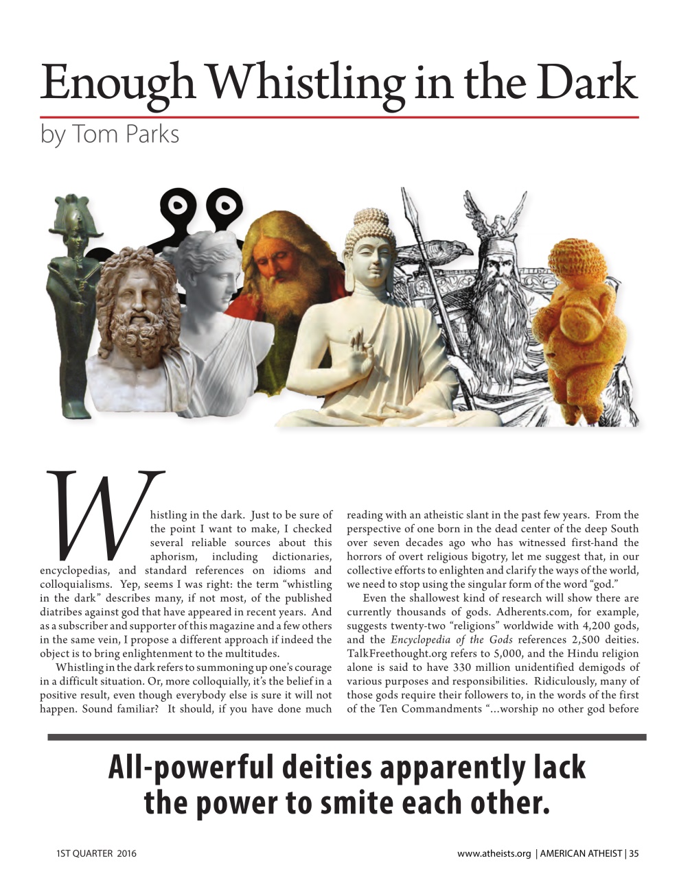 American Atheist Preview Pages