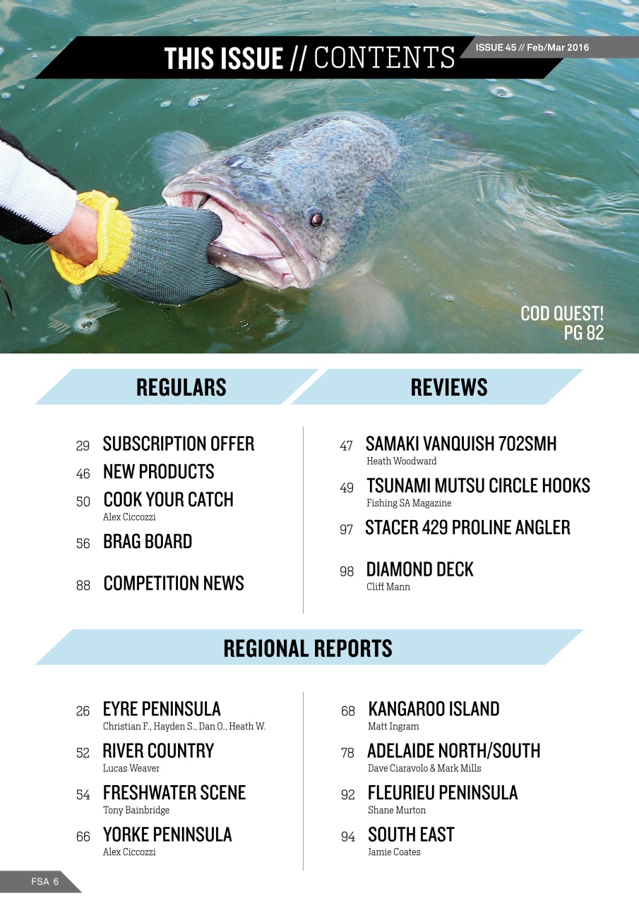 Fishing SA Preview Pages