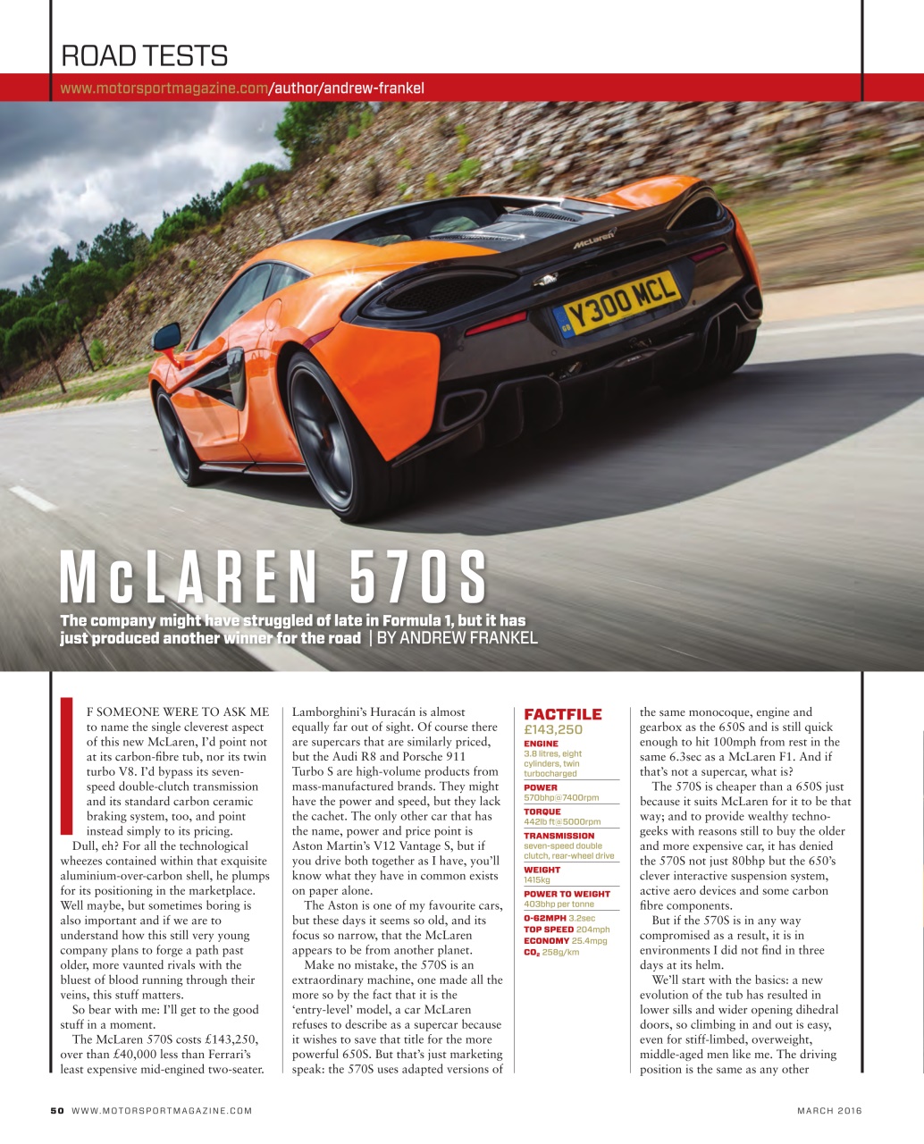 Motor Sport Magazine Preview Pages