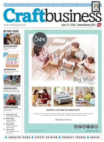 Craft Business issue Jan/Feb 16