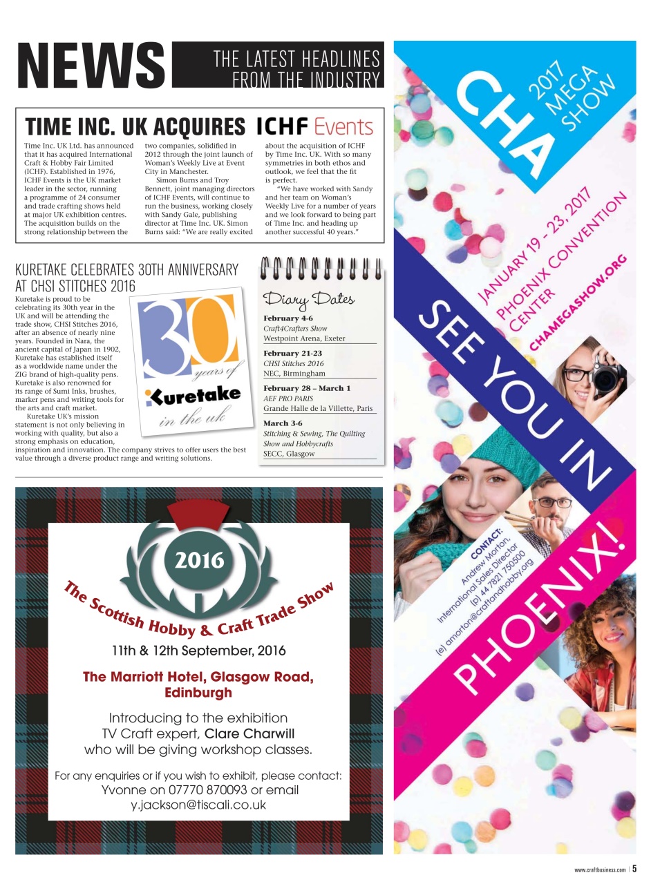 Craft Business Preview Pages