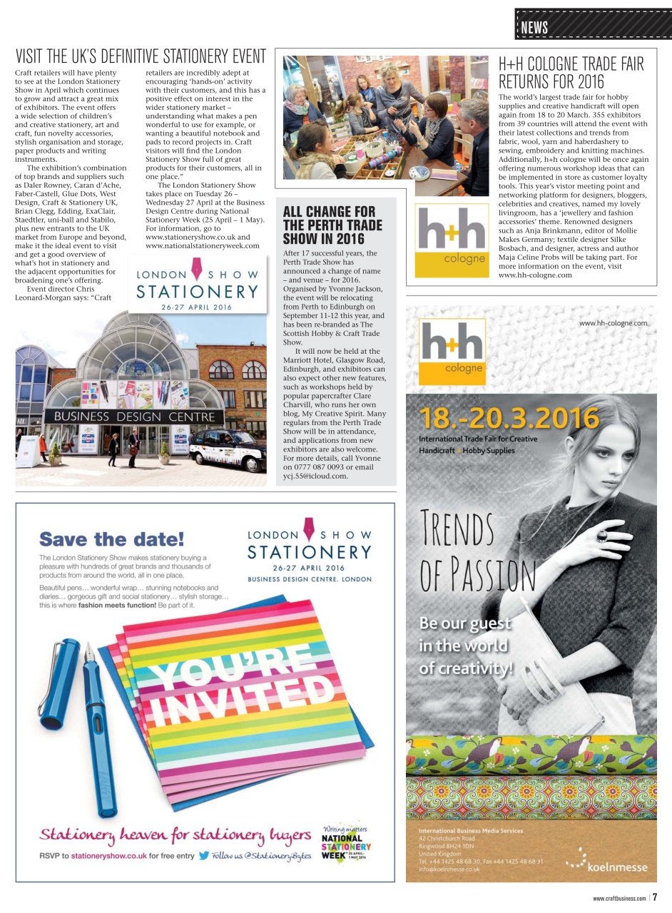 Craft Business Preview Pages