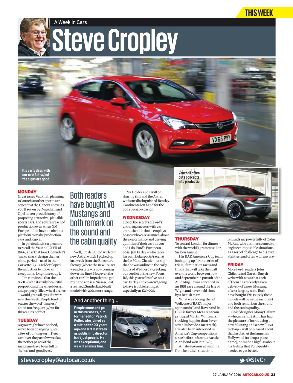 Autocar Preview Pages