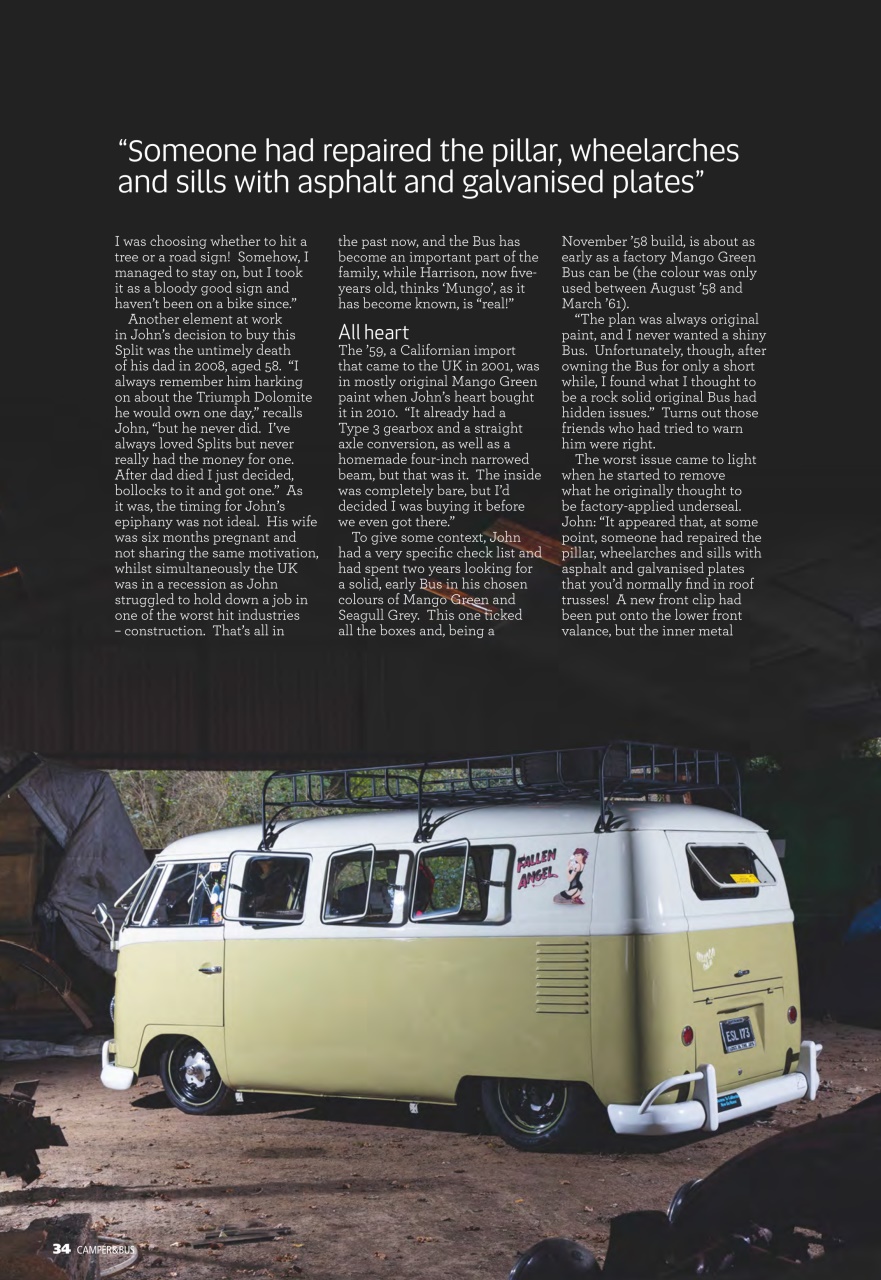 VW Camper Preview Pages