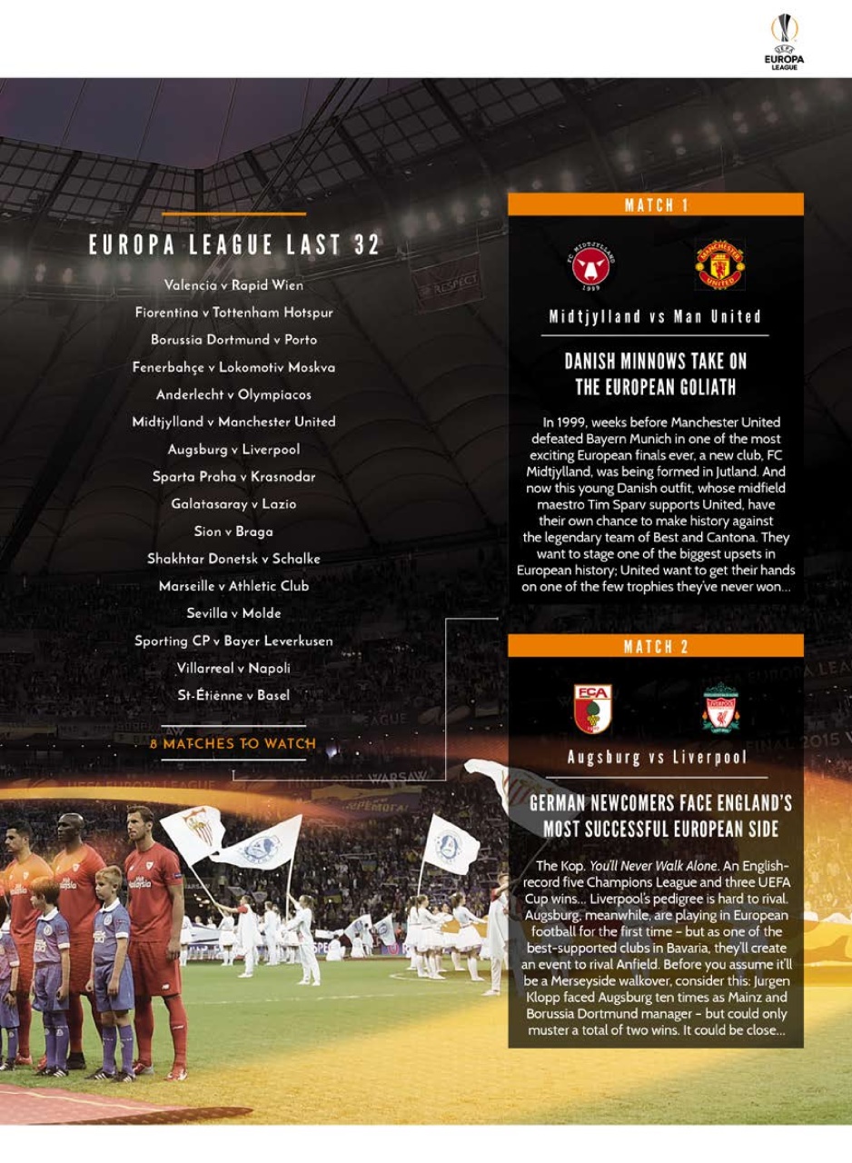 FourFourTwo Preview Pages