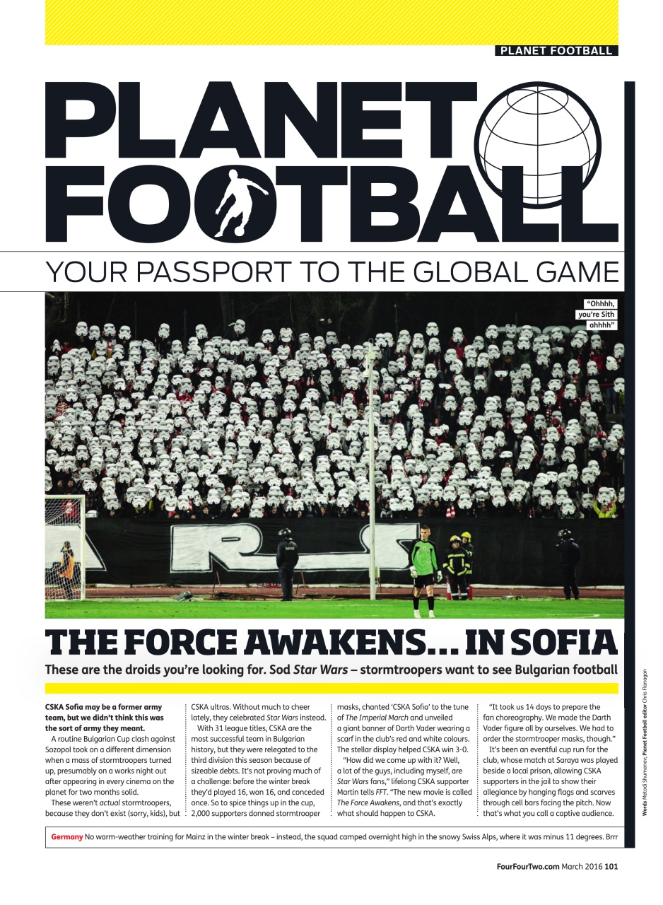FourFourTwo Preview Pages
