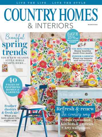Country Homes & Interiors issue March 2016