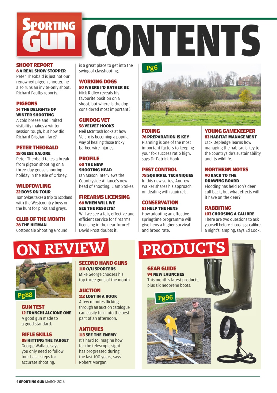 Sporting Gun Preview Pages