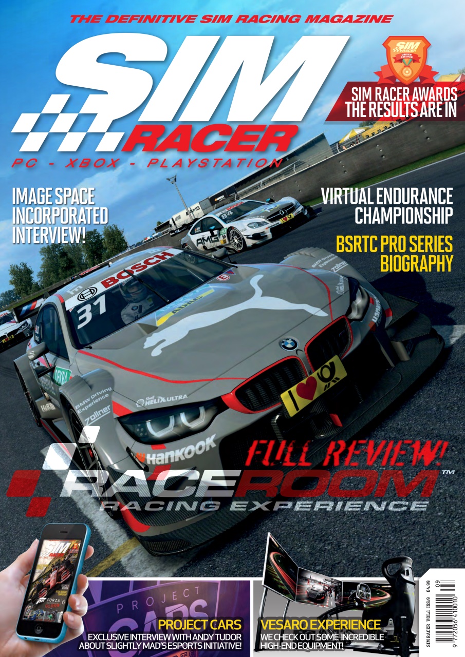 Sim Racer Preview Pages
