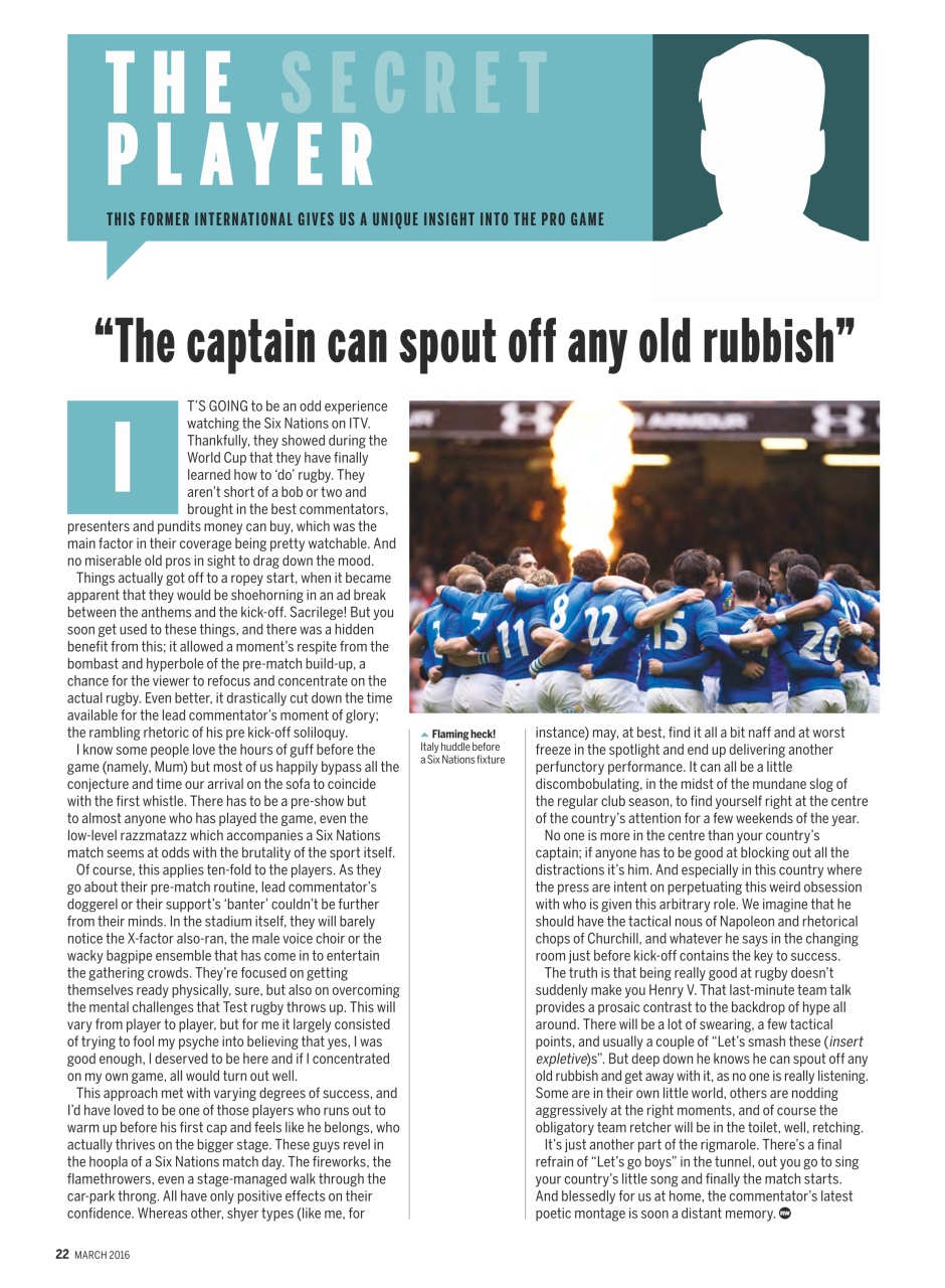 Rugby World Preview Pages