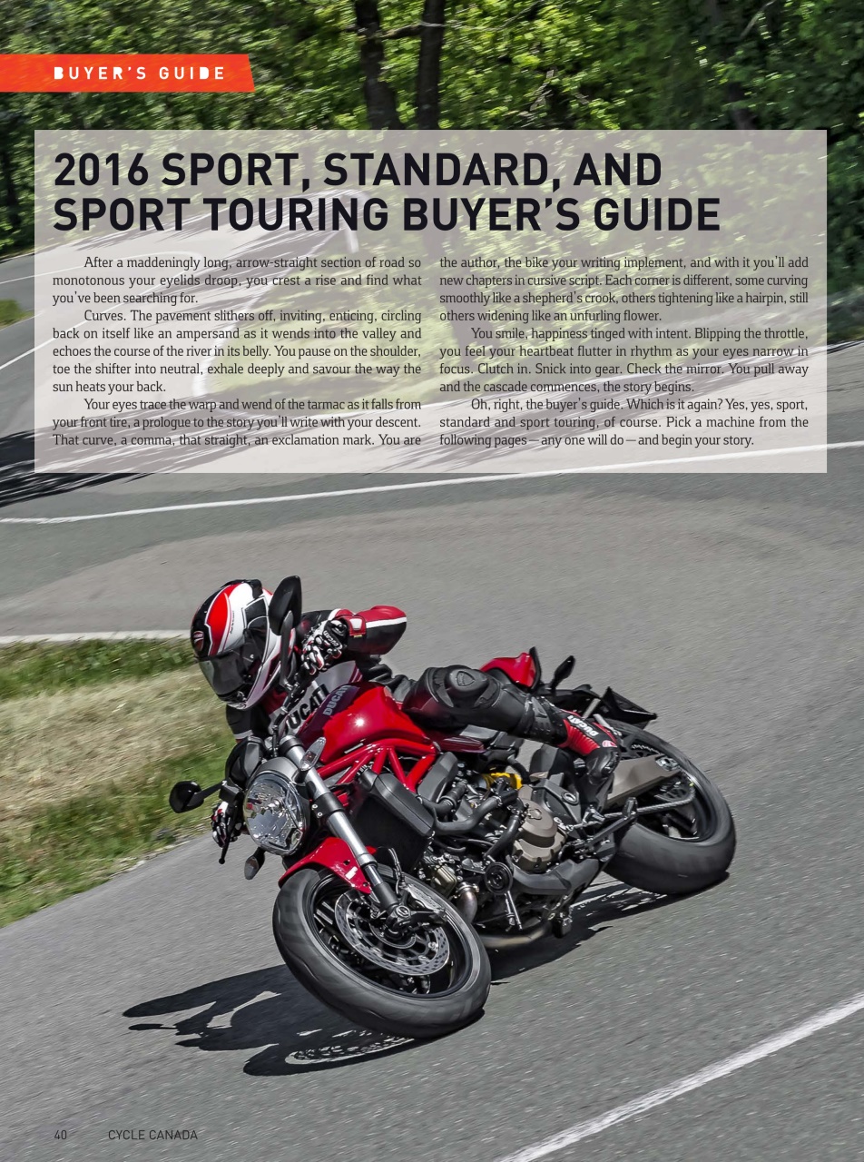 Cycle Canada Preview Pages