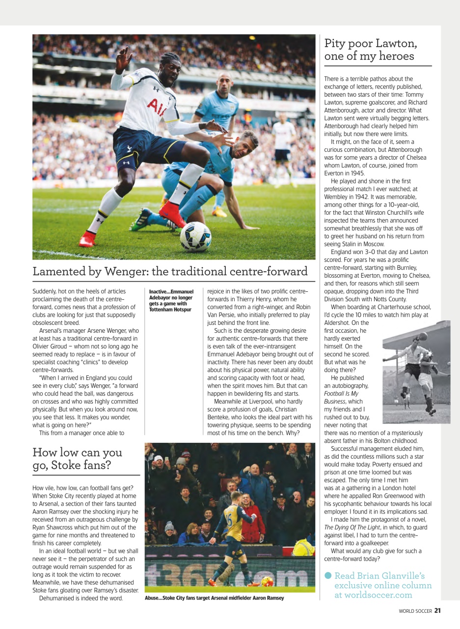 World Soccer Preview Pages