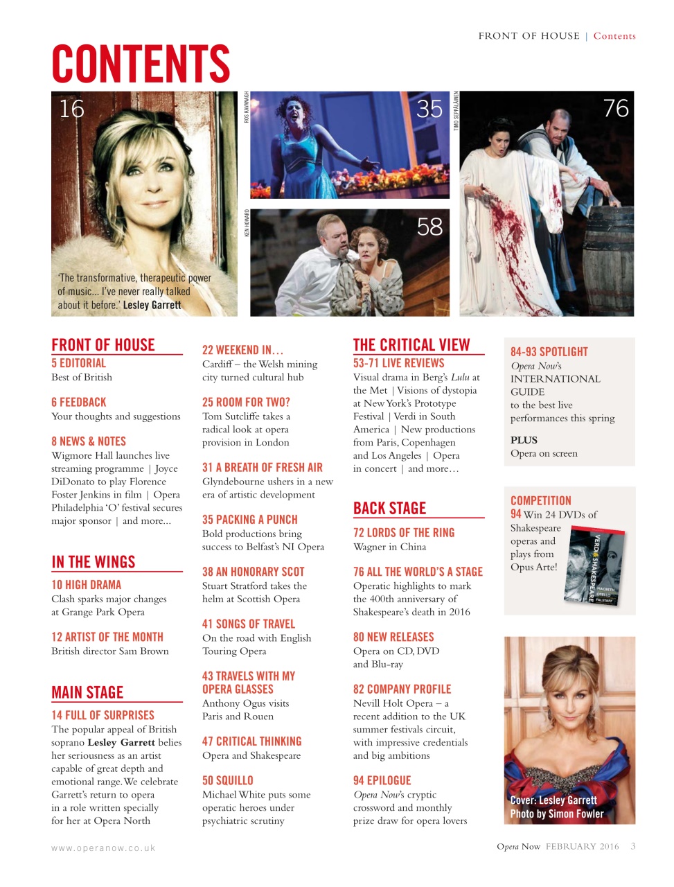 Opera Now Preview Pages