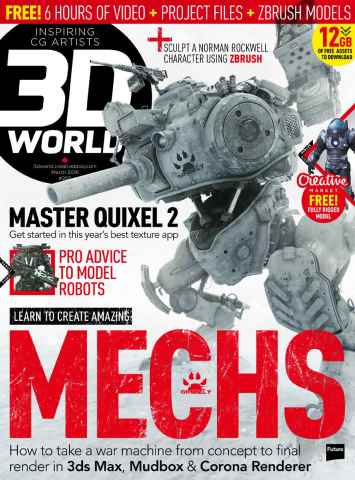 3D World issue March 2016