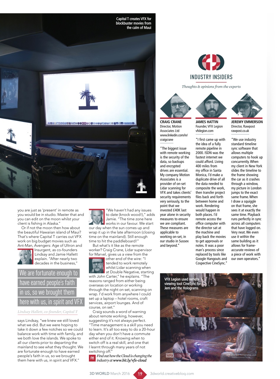 3D World Preview Pages