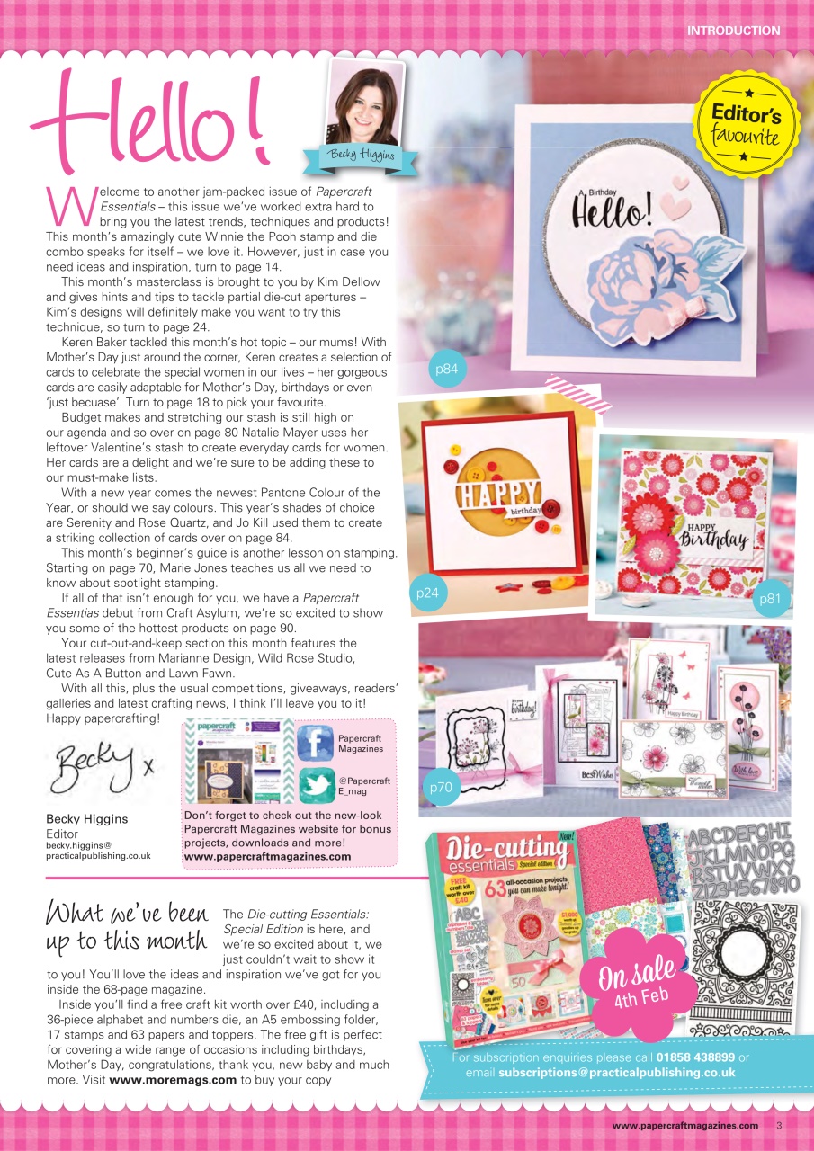 Papercraft Essentials Preview Pages