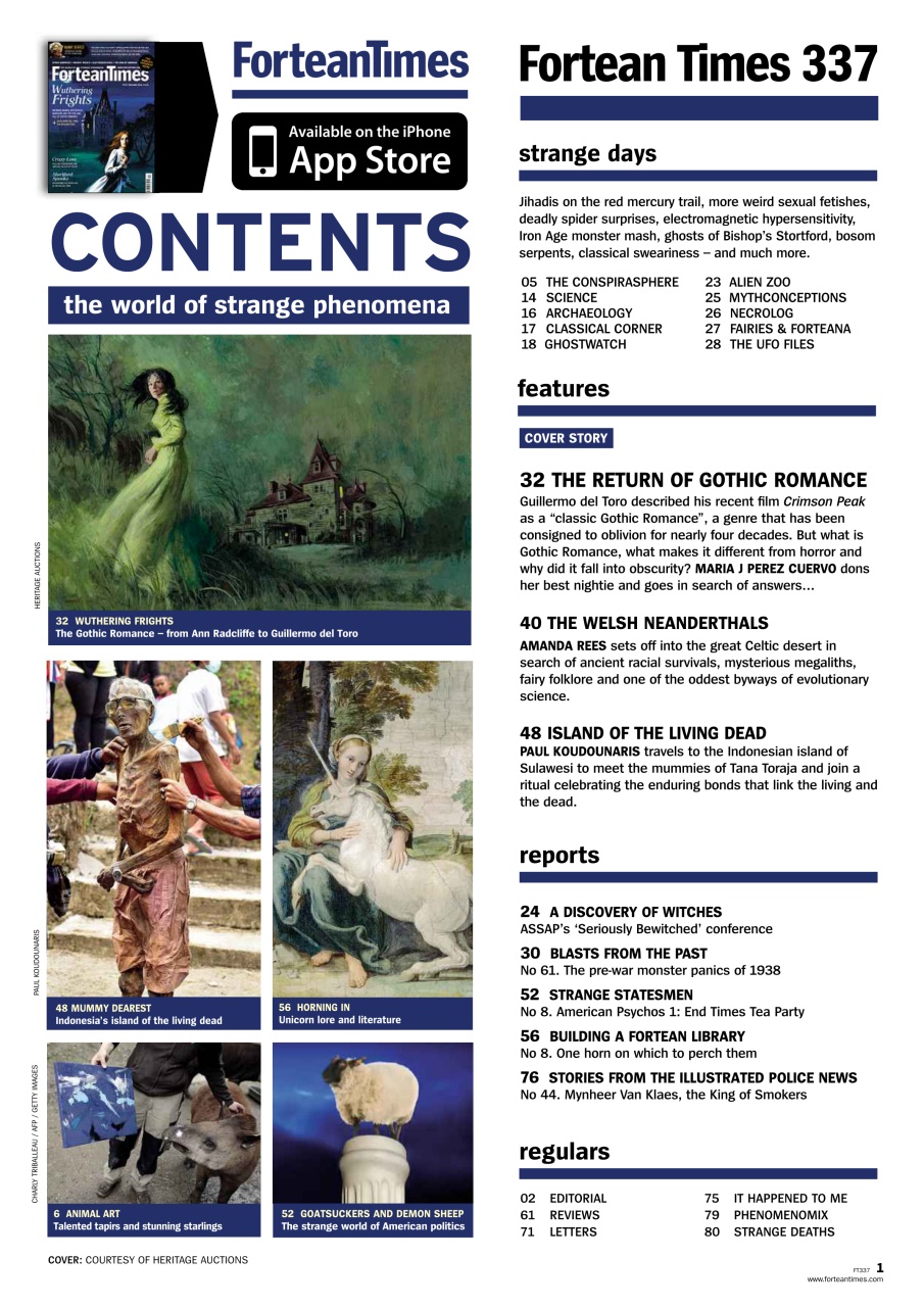 Fortean Times Preview Pages