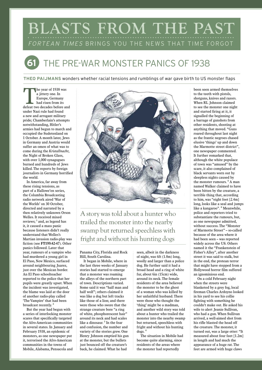 Fortean Times Preview Pages