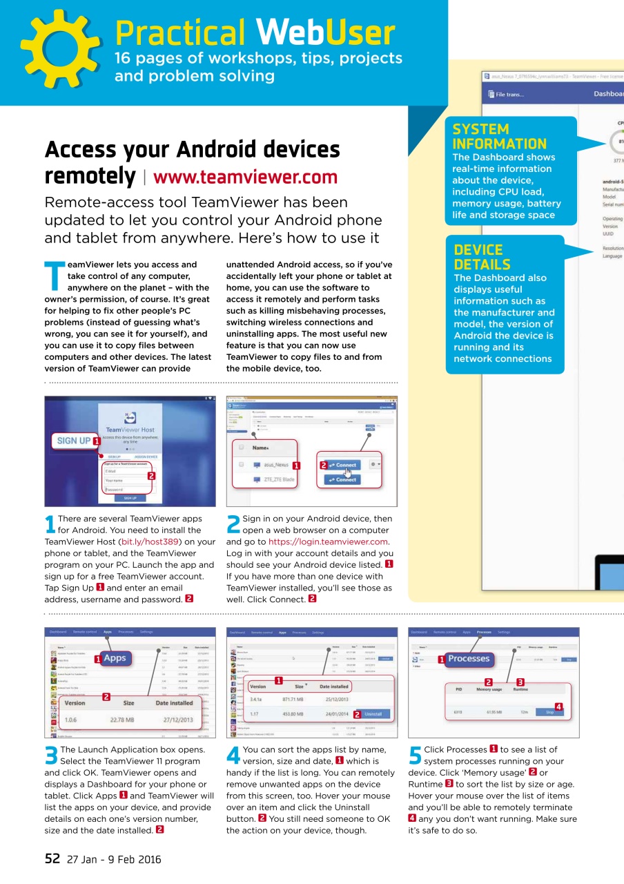 Webuser Preview Pages