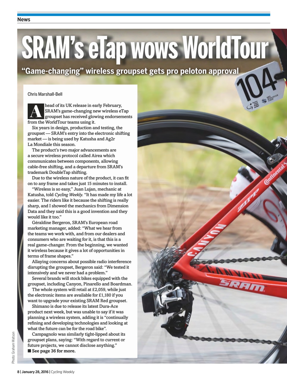 Cycling Weekly Preview Pages