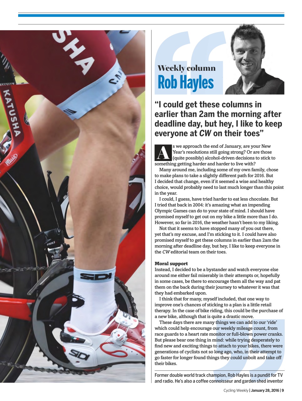 Cycling Weekly Preview Pages
