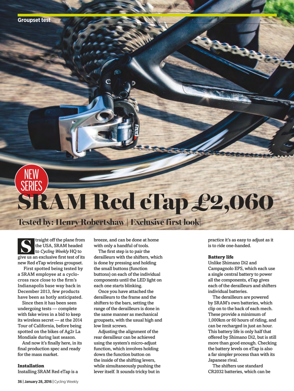 Cycling Weekly Preview Pages