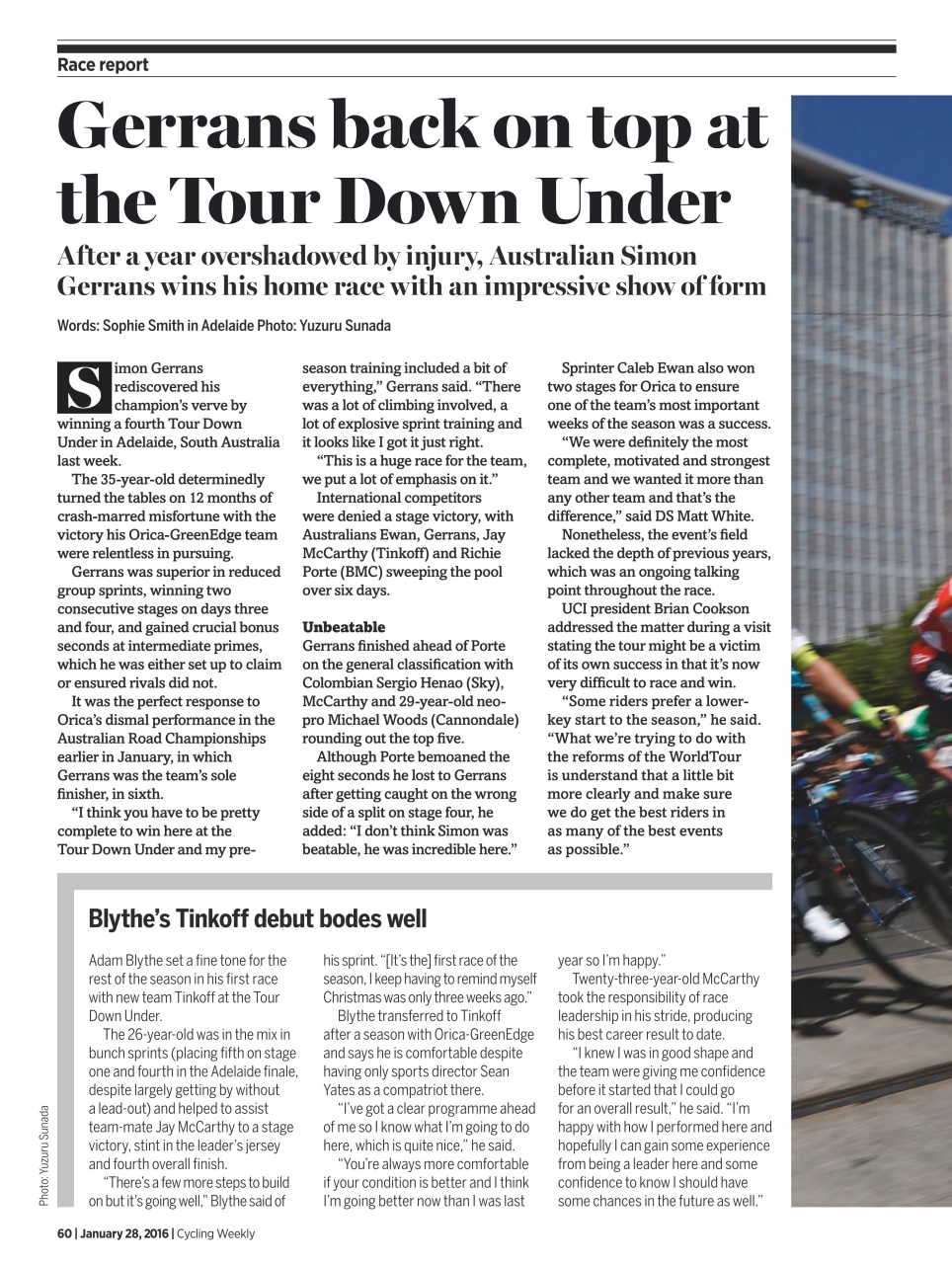Cycling Weekly Preview Pages