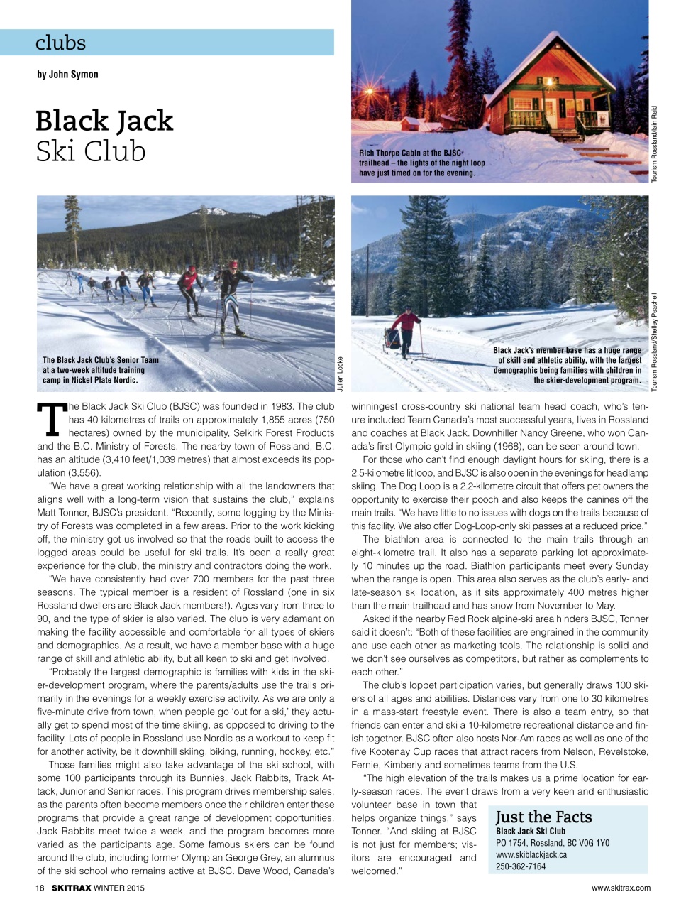 SkiTrax Preview Pages