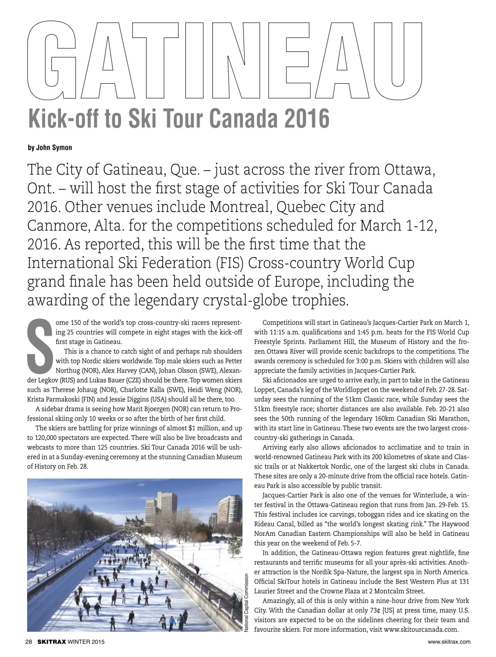 SkiTrax Preview Pages