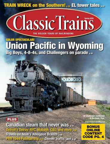 Classic Trains issue March 2016
