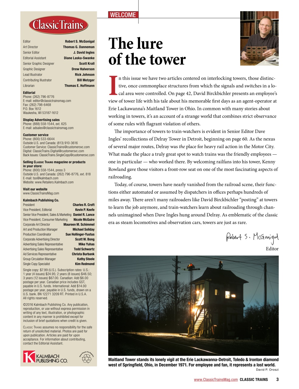 Classic Trains Preview Pages