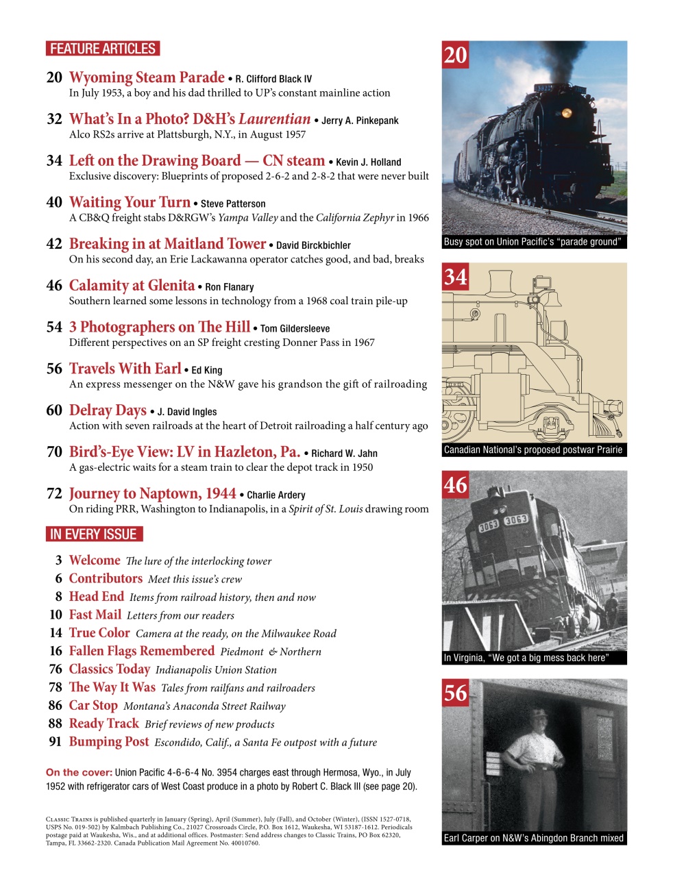 Classic Trains Preview Pages