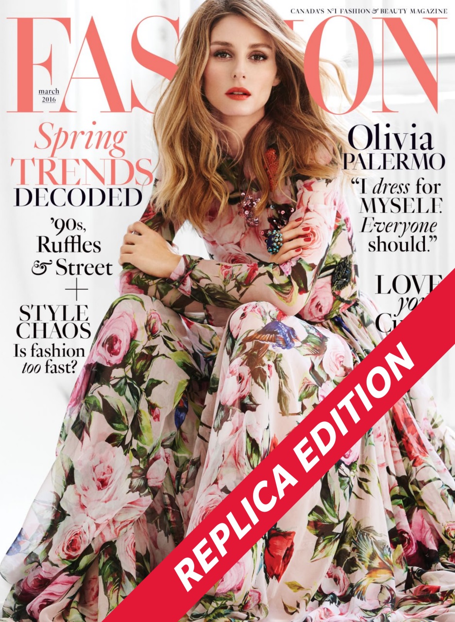 Fashion Magazine Preview Pages