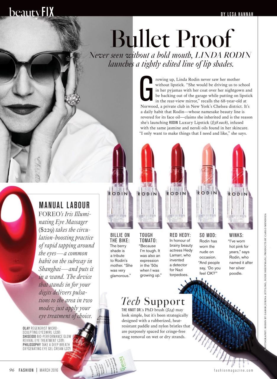 Fashion Magazine Preview Pages