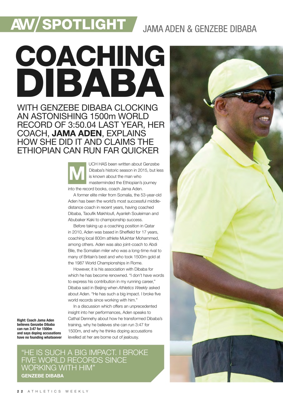 AW – Athletics Weekly Magazine Preview Pages