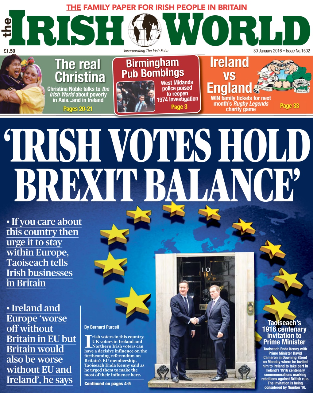 Irish World Preview Pages