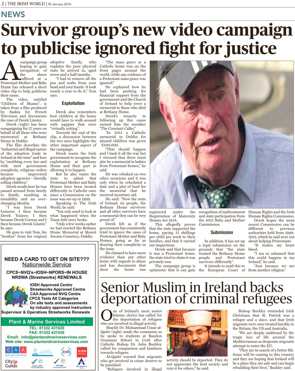 Irish World Preview Pages