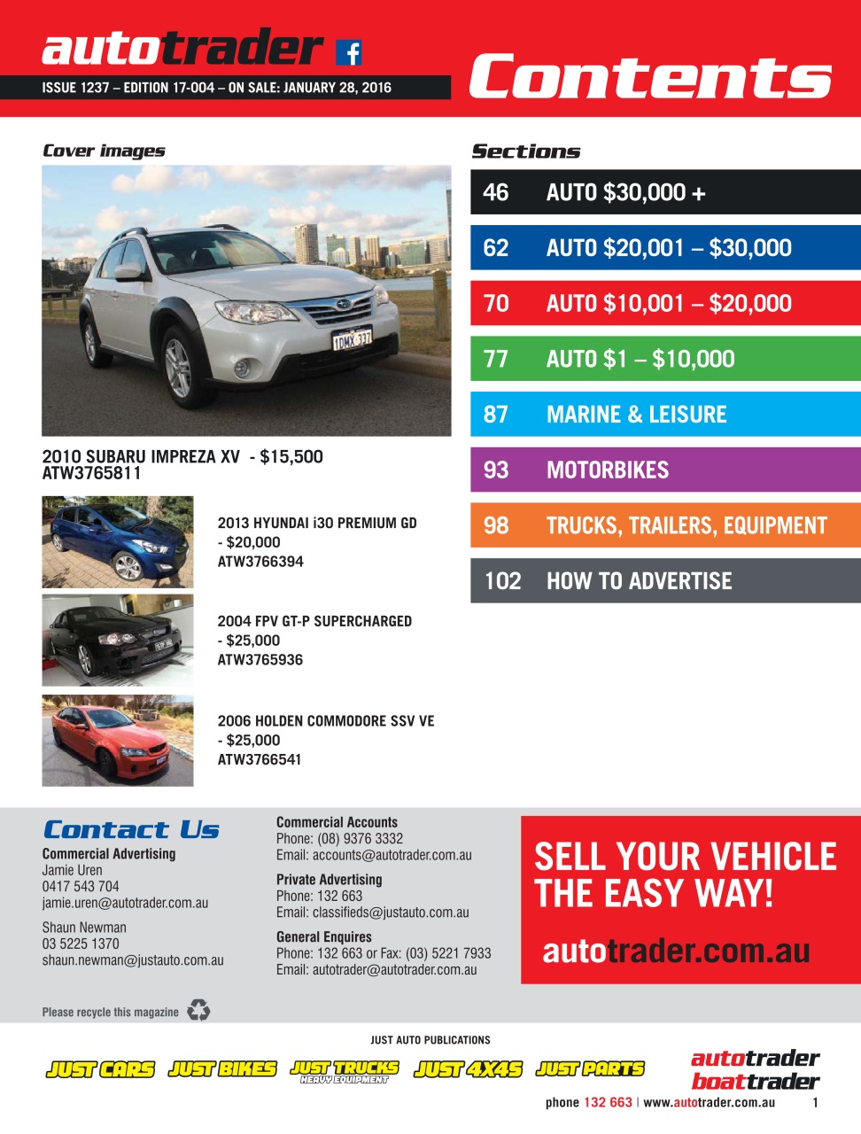 AutoTrader Preview Pages