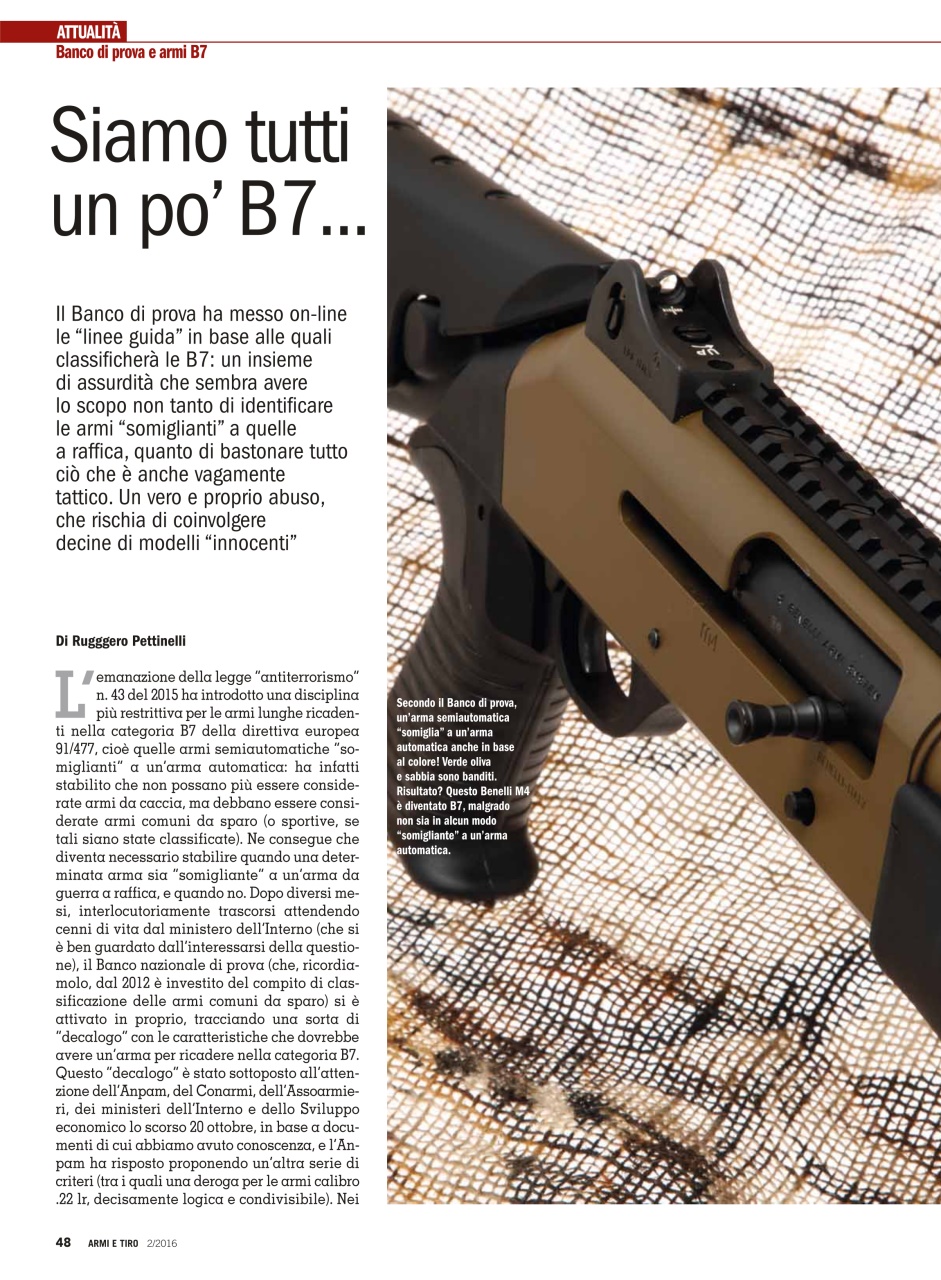 Armi E Tiro Preview Pages