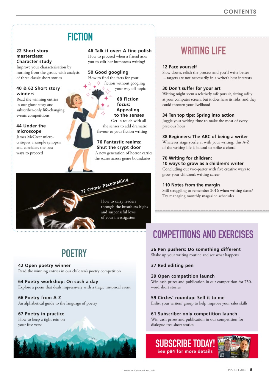 Writing Magazine Preview Pages