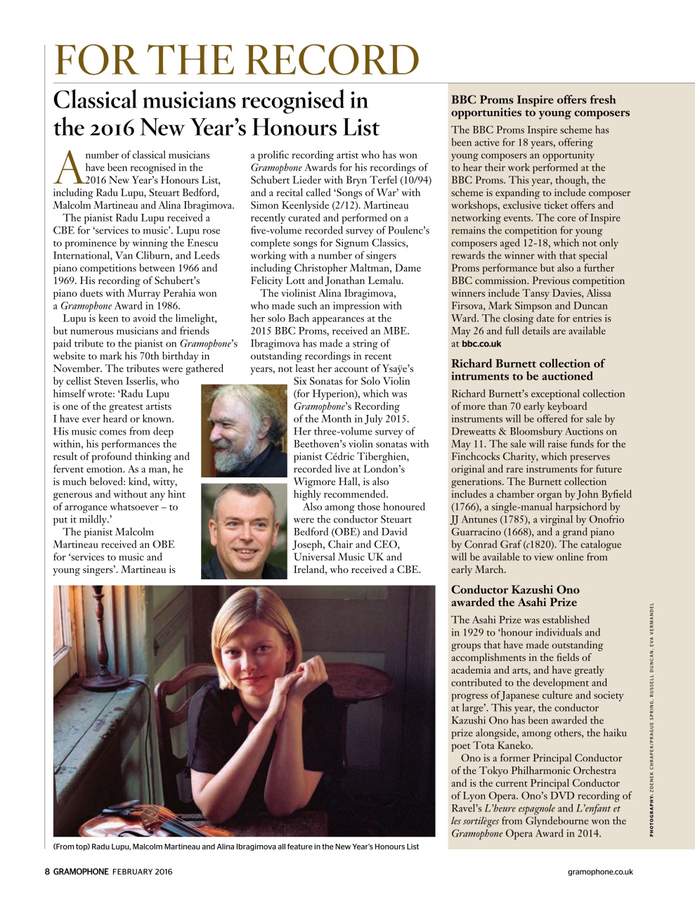 Gramophone Preview Pages