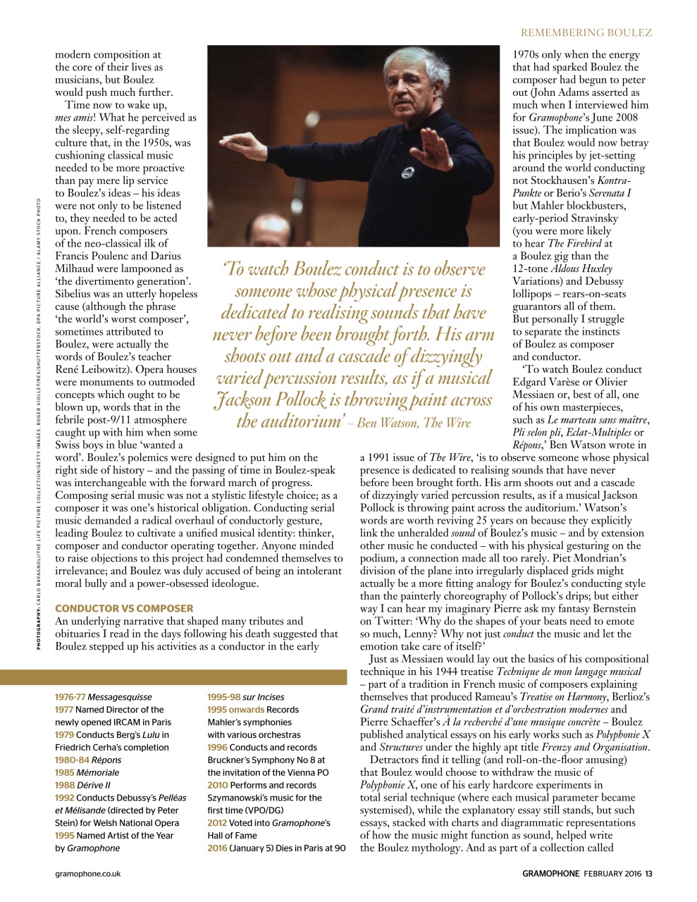 Gramophone Preview Pages