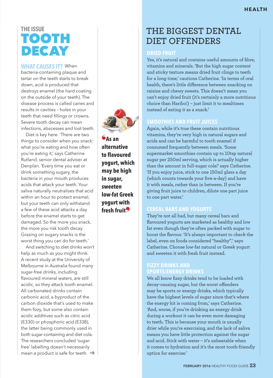 Healthy Food Guide Preview Pages